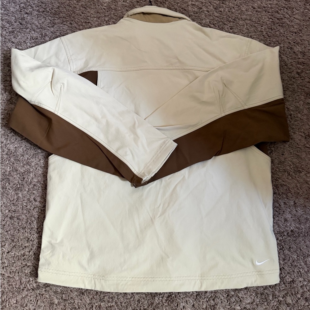 Nike ACG Smith Summit UV Repel Jacket Khaki Beige Mens Small HV0598-229 - Picture 8 of 9